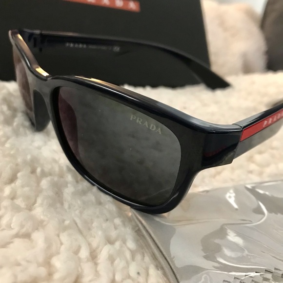Authentic PRADA sunglasses for men NEW in case & gift set LUXURY BRAND GIFT - Picture 5 of 15